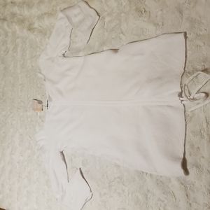 BTFBM Sweater Dress Size Large White New